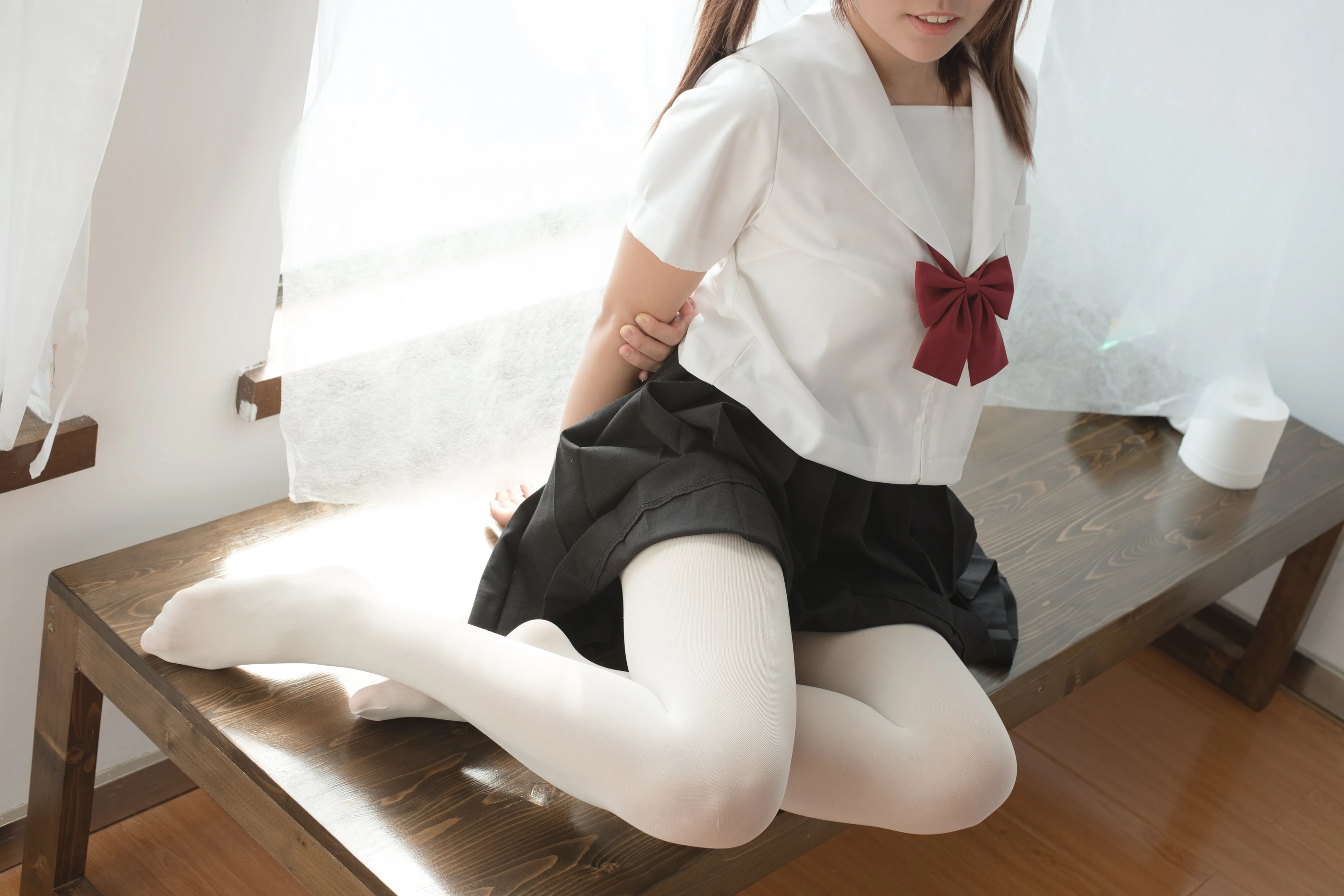 森萝财团 [BETA-028] 白丝美足学生妹 [60P]插图6